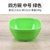 Cuenco de plástico comercial, redondo, de melamina, vajilla de porcelana, cuenco de arroz para el hogar, cuenco de sopa de comida rápida para restaurantes, cuenco resistente a caídas