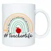 Regalo del Día del Maestro para Maestros Taza Práctica de Alto Valor Taza de Café Taza de Agua de Cerámica