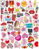 250 piezas de pegatinas de graffiti LOVE para el Día de San Valentín decoración LOVE equipaje funda de teléfono coche pegatinas impermeables al por mayor