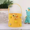 Bolsa de Feltro Balde de Armazenamento de Feltro Lua Cheia do Bebê Celebridade da Internet Caixa de Presente Doce Cesta de Feltro Desenho Animado