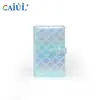 Álbum de Fotos Polaroid Serie Perlada con Rejilla Bordada de 3 Pulgadas, Carpeta de Almacenamiento de Tarjetas de Celebridad de Gran Capacidad con 108 Bolsillos
