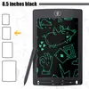 Pizarra LCD de escritura a mano a color de 8.5 pulgadas, 10 pulgadas, 12 pulgadas, tablero de escritura LCD para niños y estudiantes, pizarra LCD de actividad, regalo pequeño