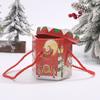Cordón Hexagonal Caja de Manzana Navideña Caja de Empaque de Dulces para Nochebuena Regalo para Niños Portátil Segura Caja para Frutas