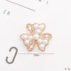 Nuevos Accesorios para Fundas de Teléfono DIY de Aleación Perla Estrella de Mar Flor, Materiales para Decoración de Zuecos al por Mayor