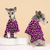 Comercio exterior nuevo ropa de dos patas con estampado de leopardo para perro ropa para mascotas pequeñas y medianas oso bomei koji oso teddy venta al por mayor