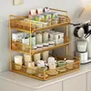 Estante de Almacenamiento para Tazas de Escritorio Multicapa Portavasos de Agua Taza de Té Taza de Café Bandeja de Goteo Soporte de Tazas para el Hogar