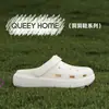 Sapatos Estilo Crocodilo para Homens 2026 Novo Verão Outdoor Bico Fechado Respirável Antiderrapante Solado Grosso Casa Antibacteriano Anti-Odor Chinelos para Mulheres Verão
