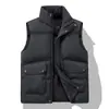 Chaleco de algodón para otoño e invierno, engrosado y cálido, chaleco exterior para hombre, moderno y versátil, chaleco de algodón de corte holgado para hombre