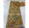 Vestido de renda com bordado de lantejoulas e miçangas estilo chinês retrô colorido bordado em tubo vertical roupa de presente bordado em rede atacado