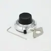 Botão de escala de precisão B2 multi-giro com mostrador auto-travante 3590s 534 botão de potenciômetro 6.35MM