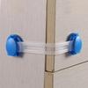 Cerradura de Seguridad Anti-pellizcos para Bebé Manija de Puerta de Gabinete Cerradura Anti-apertura para Niños Gabinete Cerradura en Forma de U de Ángulo Recto Sin Taladro