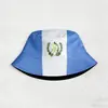 Sombrero de Pescador Bandera de Guatemala Copa Mundial 2026 Sombrero Reversible con Protección Solar para Hombres y Mujeres Superventas Transfronterizo