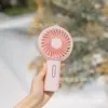 Novo Mini ventilador de mão 2019 ventilador de mão USB carregamento portátil ventilador de mesa cabeça oscilante Ventilador F20
