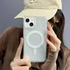 Adecuado para funda protectora de teléfono móvil cuadrado Apple 14Promax funda de succión magnética 13 funda de teléfono móvil ip13promax carga inalámbrica