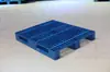 Paleta de plástico con forma de rejilla 1210, disponible en varios colores, asequible, a prueba de humedad, adecuada para exportación de comercio exterior y almacenes de suelo plano