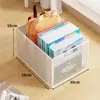 Caja de almacenamiento de libros de gran capacidad con ruedas, cesta de almacenamiento móvil para mochilas de estudiantes de secundaria, organizador de libros para el aula