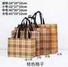 Ropa Recubierta Bolso de Mano Personalizado Bolsa Estéreo No Tejida Regalo de Educación Bancaria Bolsa de Compras Logo Impreso Personalizado