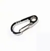 Liga de Zinco Fivela de Mola Mini Simples Gadget de Camping Mosquetão Rápido Porta-Chaves Argola de Chave
