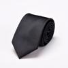 Traje de Negocios Corbata de Nudo a Mano para Hombre Azul Negro Cinturón Largo 8cm Banco Hotel Ropa de Trabajo Profesional Pajarita