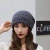 Sombreros de Alta Gama para Hombre, Sombreros de Lana de Moda para Pareja Otoño e Invierno para Hombres y Mujeres, Sombreros Cálidos y Versátiles para el Frío, Hilos para Circunferencia de Cabeza Grande Amplia