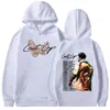 Marca Independiente de Comercio Exterior Sudadera con Capucha de Ajuste Holgado Rod Wave Última Vuelta Gira 2025 Ropa Unisex Cadera H