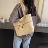 Bolsa de Ombro Grande Capacidade Estilo Coreano Moda Tendência deste Ano para Mulheres 2026 Verão Versátil Bolsa Tote Estilo Ins