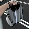 Cardigan de punto a rayas con cuello alto cleanfit para hombre otoño estilo perezoso de alta gama chaqueta de punto prenda exterior chaqueta para pareja