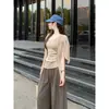 Llegó. Cárdigan para mujer, estilo de capas para otoño, chaleco de lino casual y relajado, cárdigan para mujer, suéter tejido para otoño