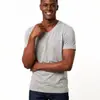 Amazon Transfronterizo 2026 Comercio Exterior Color Sólido Talla Grande Cuello Redondo Manga Corta Casual Deportivo Simple Camiseta Camiseta Base Tlkto