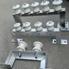 Suporte de energia. 50~70 mm quadrado isolador de porcelana isolante conta-fio de parede entrada de energia engenharia de transmissão de energia cremalheira de fiação de usina temporária