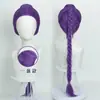 Niebla Seda Skpop Cazador de Demonios Grupo de Chicas Niños Lumi Peluca de Cosplay Mira Zoe Anime Peluca de Trenza Grande