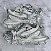 Tênis Dad Shoes Paris 3XL Versão Executiva Retrô Desgastado Décima Geração Par Casal Aumenta Altura Solado Grosso Tênis Casual