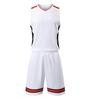 Terno de basquete de verão 2025, colete esportivo masculino sem mangas, camisa estampada, traje de bola, traje de treinamento para jogos infantis