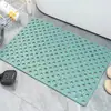 Tapete Quadrado Antiderrapante Tapete de Banheiro Banho Antiderrapante Doméstico Banheiro Chuveiro Ventosa Tapete de Chão Banheiro Tapete de Massagem para Pés