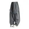 JYF-2555 pantalones casuales de seda helada talla grande más fertilizante para aumentar 300 kg usables control de precios 69.9