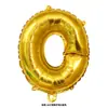 Balões de Letra de 16 polegadas em Inglês para Decoração de Festa de Aniversário Infantil, Celebração de Casamento, Arranjo de Quarto de Casamento, Balões Mágicos de Cor da Moda