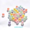 Acessórios para Joias DIY 8mm Colorido Mágico Galvanizado Contas Acrílicas na Cor das Contas Contas Redondas Material para Pulseira com Contas