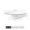[Venta Especial de Liquidación] Vajilla de Cerámica Tazón de Arroz Plato Plato Hogar Plato para Pescado Tazón de Sopa Palillos Juego de Platos