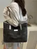 Bolsa Jeans para Mulheres 2025 Nova Tendência Moda Nicho Simples Ombro Transversal Versátil Bolsa Tote Exportação