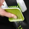 Cepillo de Limpieza Automotriz en Forma de U con Cerdas Duras Plegables para Cinturones de Seguridad y Uso General en la Cocina y el Coche