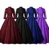 Amazon Transfronterizo Victoriano Vintage Gótico Encaje Vestido Largo Halloween Dama Vestido de Baile En Stock
