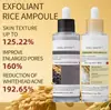 Producto de venta caliente transfronterizo en stock Ampolla de Arroz Negro Suave Blanco y Negro Suavizante Exfoliante Hidratante Esencia