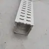 Canaleta de Drenaje con Ranura en U Personalizada Acabada Canaleta de Drenaje de Resina Canaleta Integrada para Cocina Patio Canaleta de Drenaje Lineal