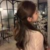 Moño de Cinta Frosted Pinza de Agarre para Mujer Corea del Sur Súper Hada Elegante Clip para el Cabello Parte Trasera Cabeza Disco Cabello Todo Combinable Pinza de Tiburón Accesorios para el Cabello