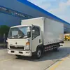 Exportar para África, Ásia Central, Oriente Médio, Europa e Estados Unidos Sinotruk Howo 4.2 Caminhão Baú Plug-In Caminhão Baú Howo