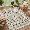 Tapete para RV Camping Estilo Geométrico Material PP, À Prova d'Água, Ecológico, Fácil de Limpar, Adequado para Piqueniques, Pátios, Varandas e Piscinas