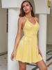2025 Amazon Comercio Exterior Lentejuelas Ropa de Mujer Europeo y Americano wish Explosiones Transfronterizas Falda Verano Vestido de Tirantes