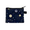 Nuevo Monedero Serie Espacio, Bolsa de Almacenamiento con Estampado de Chica Linda, Cartera de Dibujos Animados para Estudiante, Lote Mínimo de Una Pieza