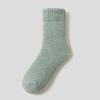 Meias de cashmere novas para inverno, meias de lã de coelho angorá para homens e mulheres, meias felpudas quentes e grossas, meias de toalha quentes