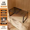 Estantes de armario expandibles, estantes de gabinete empotrados, multifuncionales, apilables, para organizar ropa y bolsos